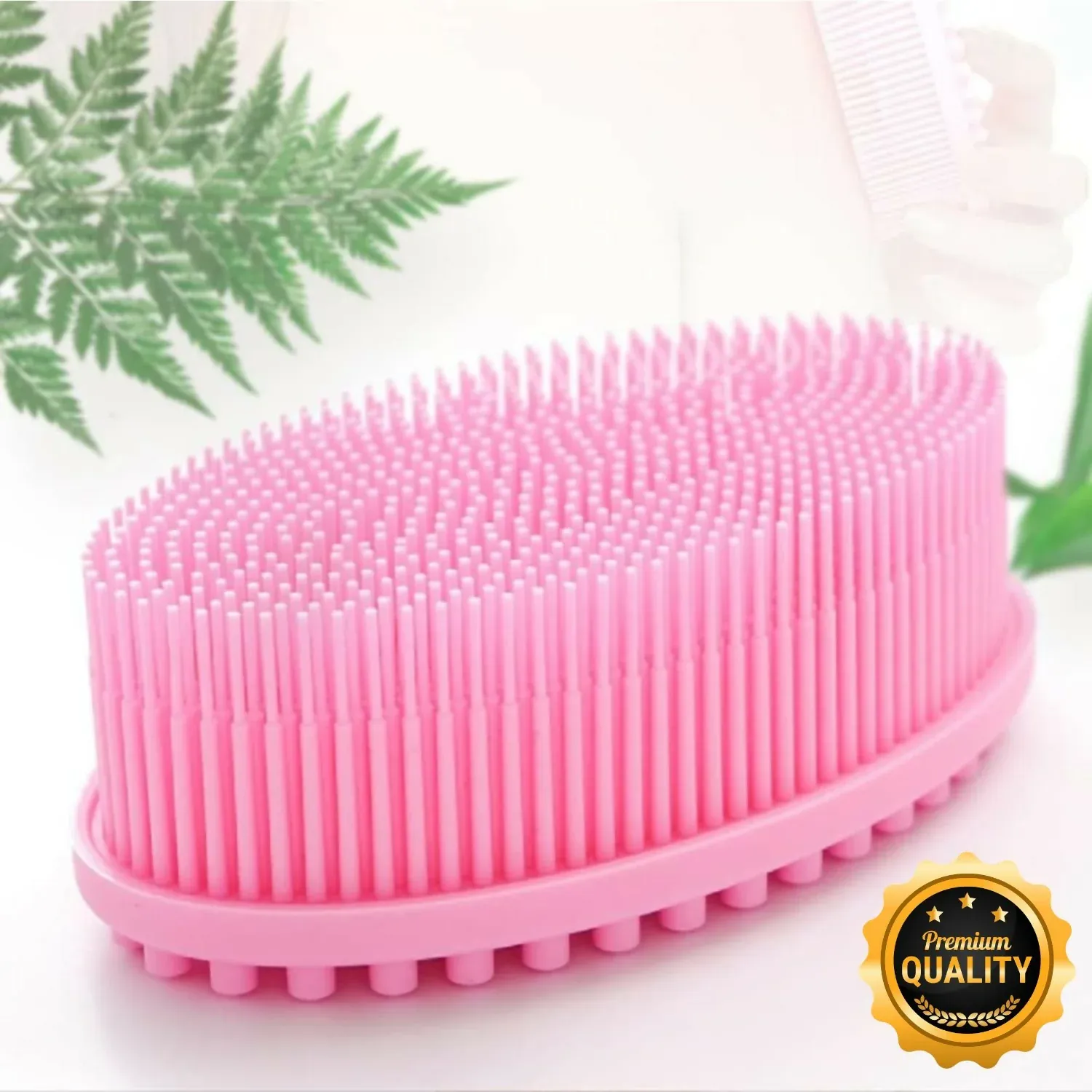 Premium Silicone Body Scrubber – Gentle Deep Skin Exfoliation - Buy Online at Alikart