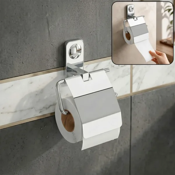 Wall Mounted Toilet Paper Holder – Durable Stainless Steel Design