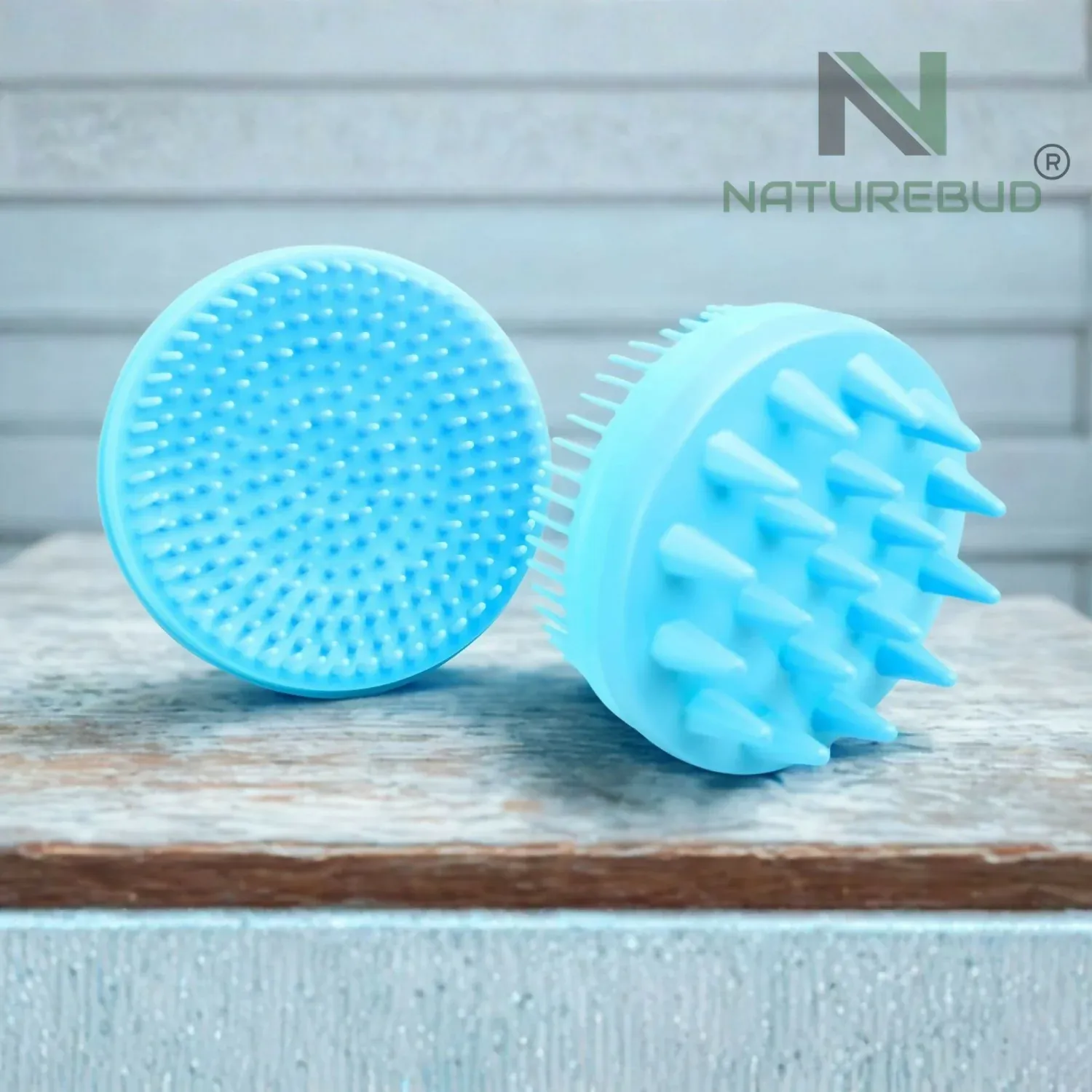 Hair Massager Brush – Dual-Sided Silicone for Scalp Care Pack of 2 - Detailed Feature View 5