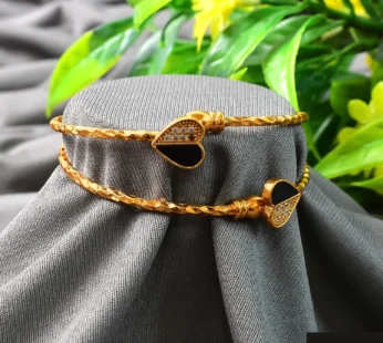 Gold Bangles – Elegant Traditional 1 Pair Jewelry