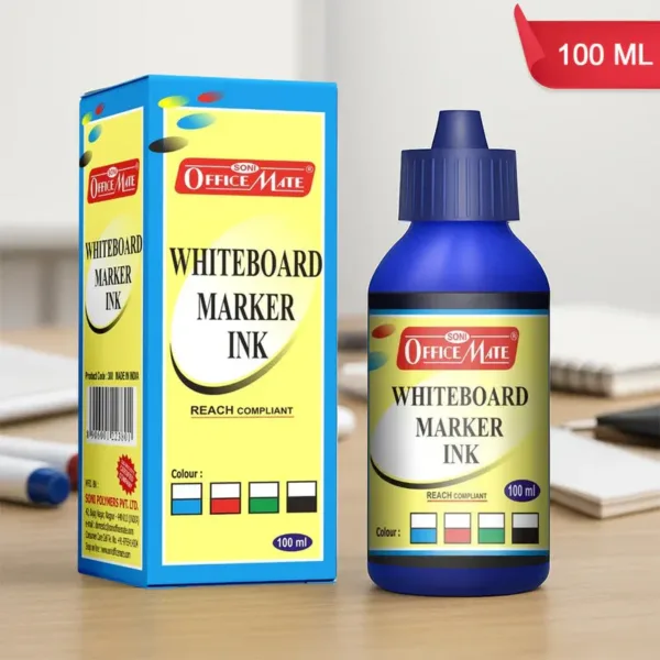 Whiteboard Marker Ink 100ml – Smooth, Quick-Drying Refillable Ink