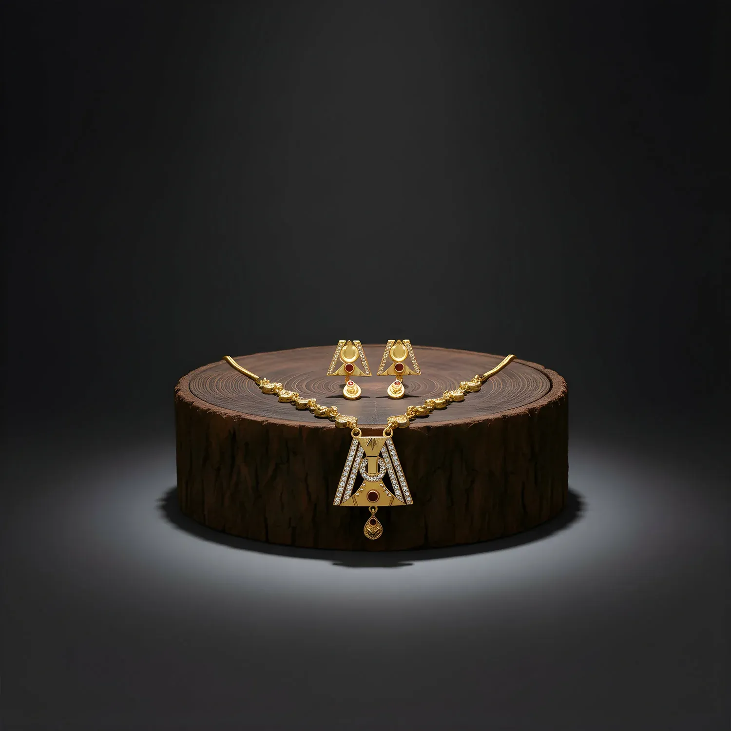 Premium Timeless Beauty Necklace Set – Elegant Classic Design for Women - Buy Online at Alikart