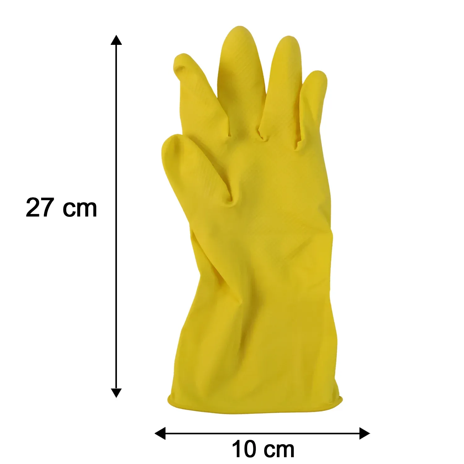Waterproof Rubber Gloves – Durable & Reusable for Household Tasks - Detailed Feature View 5