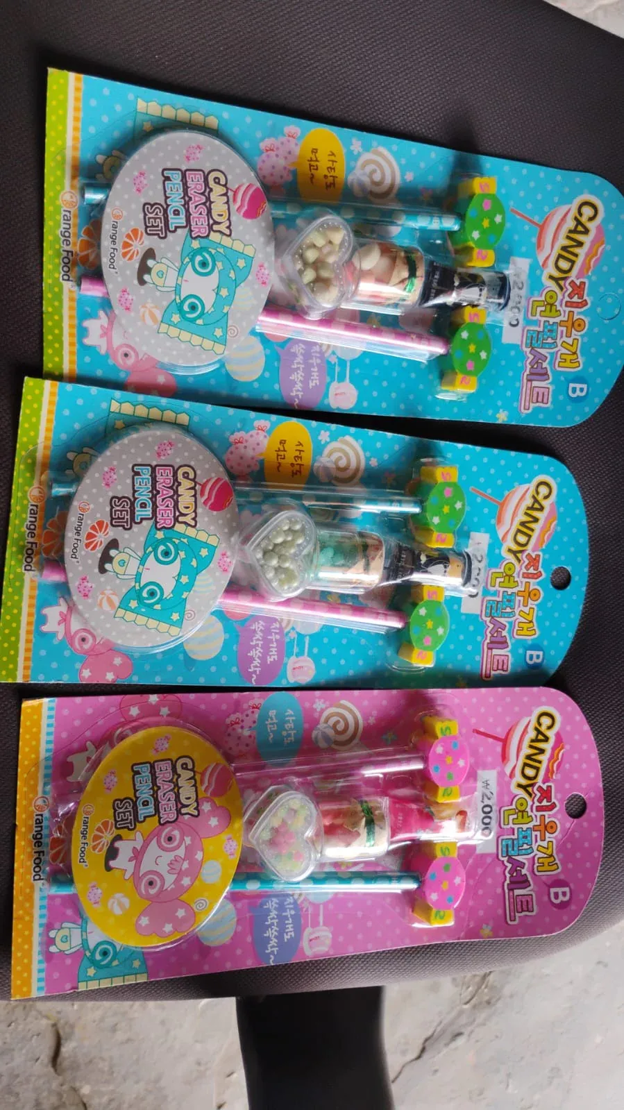 Candy Themed Pencil Set – Fun Kids Stationery Combo with Accessories - Detailed Feature View 9