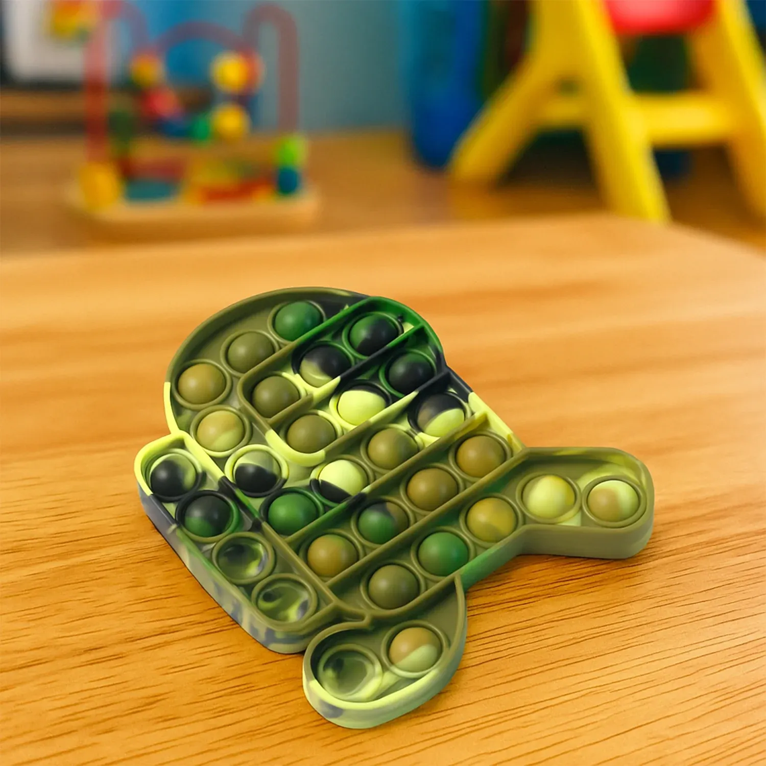 Silicone Pop It Fidget Toy – Durable Stress Relief Play - Detailed Feature View 6