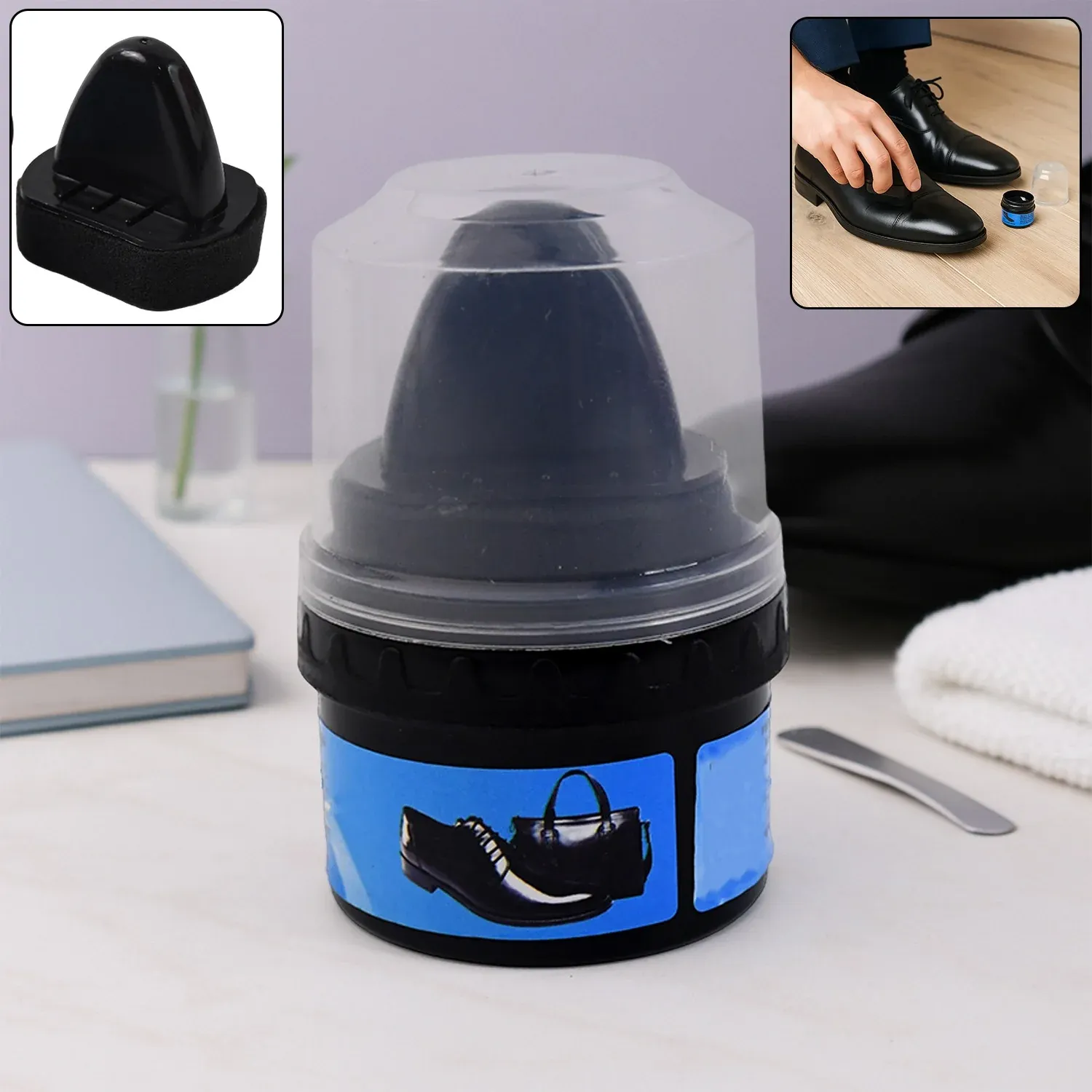 Shoe Shine Sponge – Instant Shine & Travel-Friendly Polish - Detailed Feature View 8