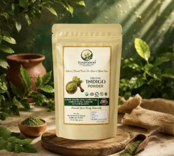 Sanjivanoo Indigo Powder Natural Hair Color Chemical Free Dye (200 GM)