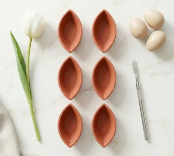 Terracotta Chutney Bowls – Natural Handmade Serving Set