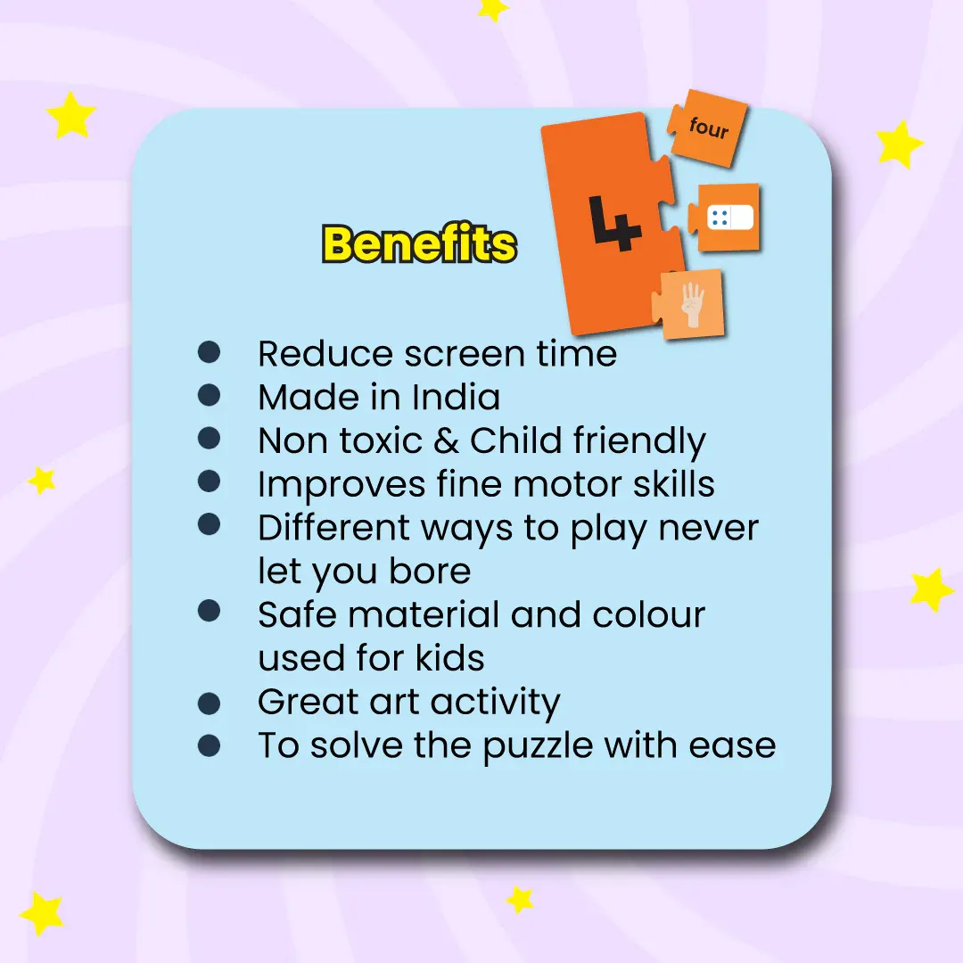 Numbers & Counting Puzzle – Develops Math & Spatial Skills for Kids - Detailed Feature View 6