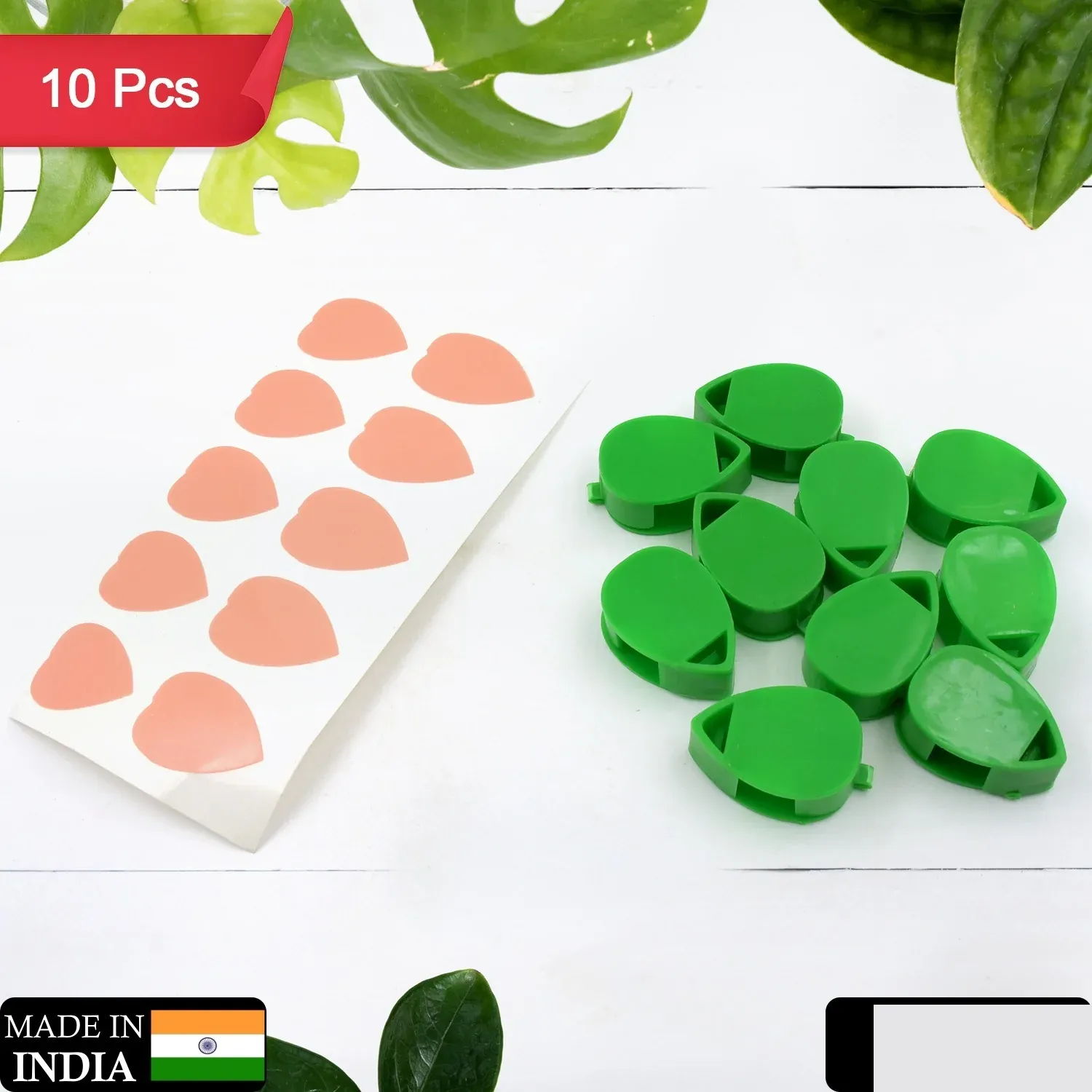 Premium Plant Climbing Wall Clips – Self-Adhesive Invisible Support | Indo Glow - Buy Online at Alikart