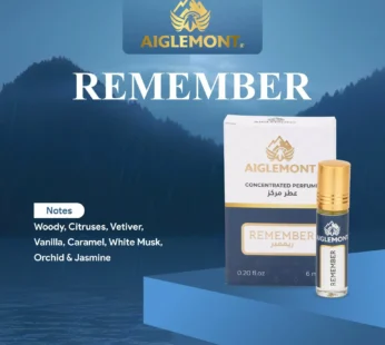 Remember Roll-On Attar – Alcohol Free, Long Lasting 6ml