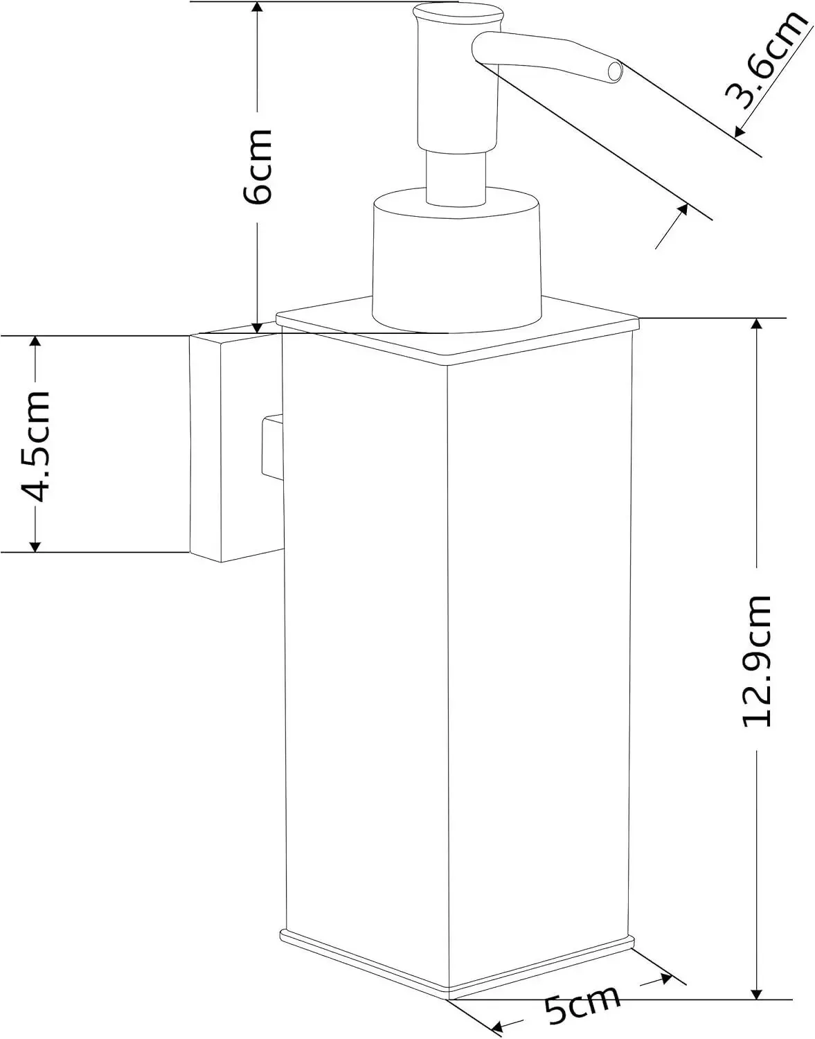 Stainless Steel Wall-Mounted Soap Dispenser – Space-Saving & Durable - Detailed Feature View 2