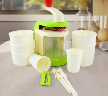 Spiral Potato Twister – Manual Snack Maker with Vacuum Base