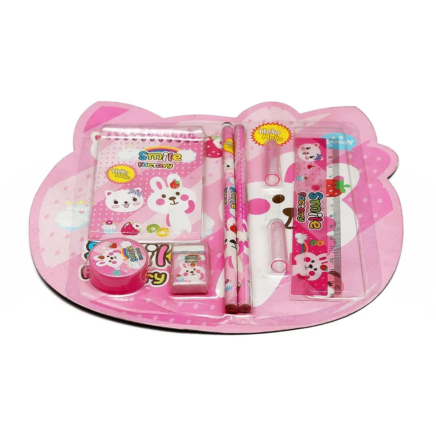 Kids Stationery Set – 8-in-1 School & Office Pack | VoltDesk - Detailed Feature View 3