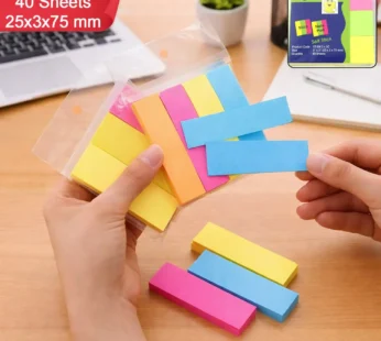 Self Sticky Notes Pad – Multicolour Strong Adhesive 6 Pack