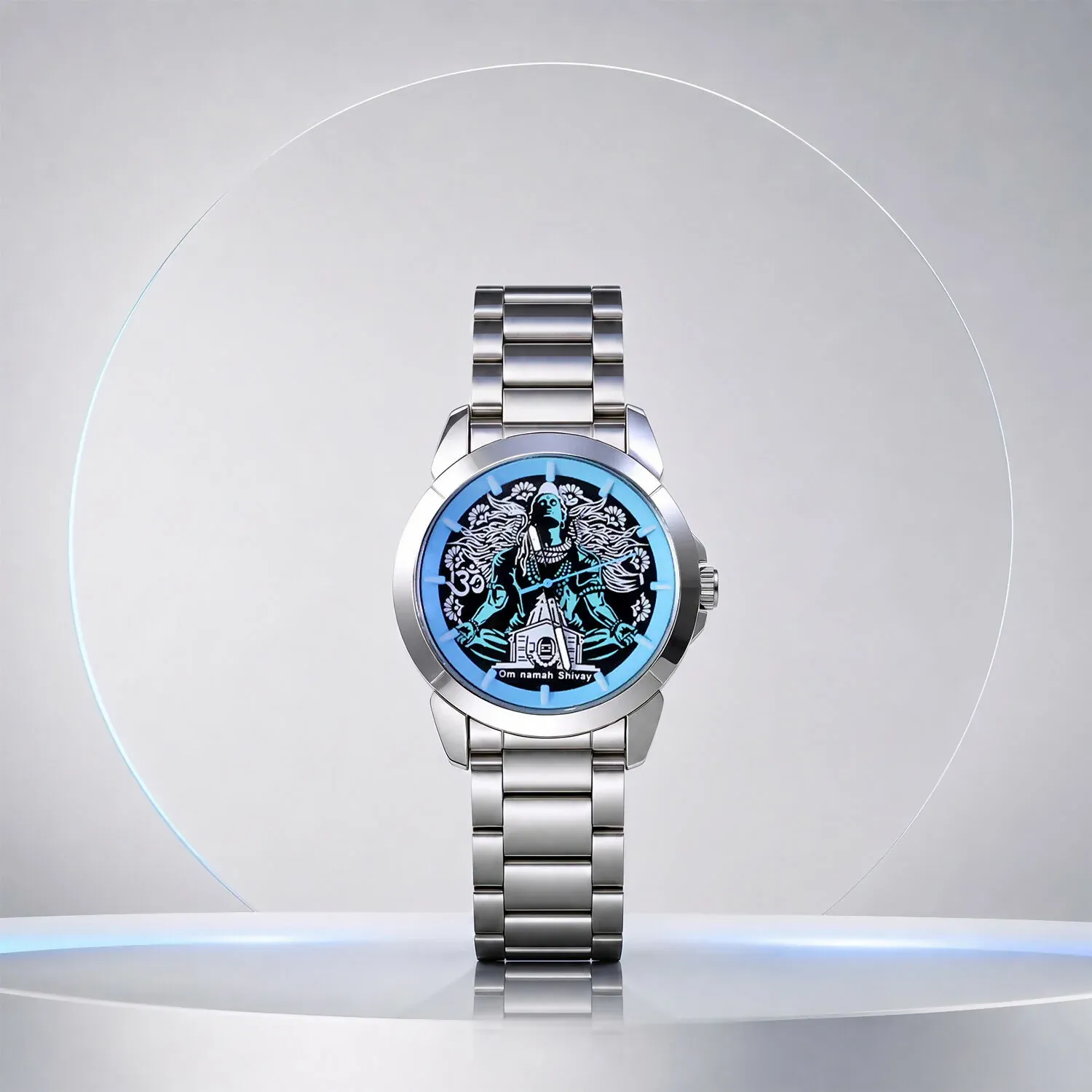 Premium Mahadev Kedarnath Temple Analog Watch – Stylish devotional accessory - Buy Online at Alikart