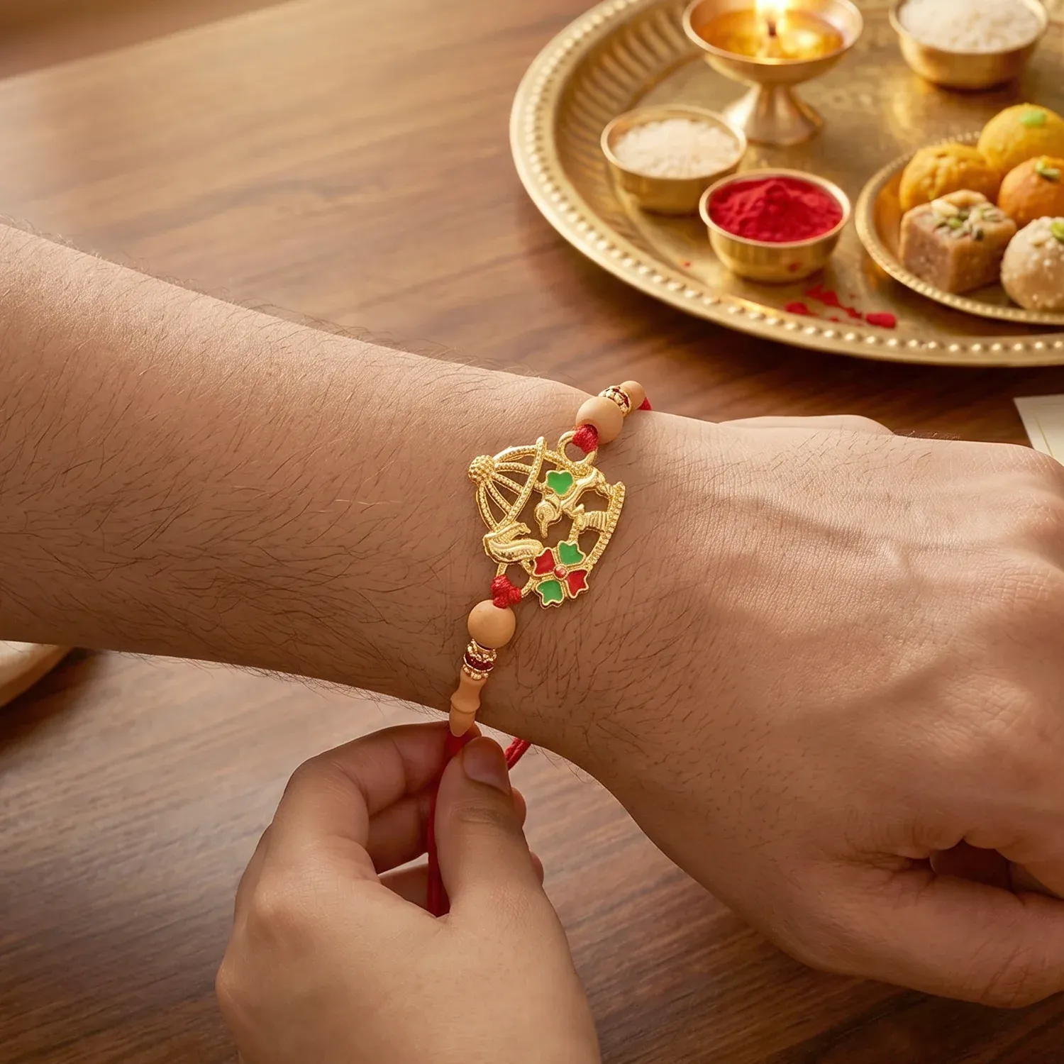Rakhi – Traditional and Stylish for Raksha Bandhan Celebrations - Detailed Feature View 3