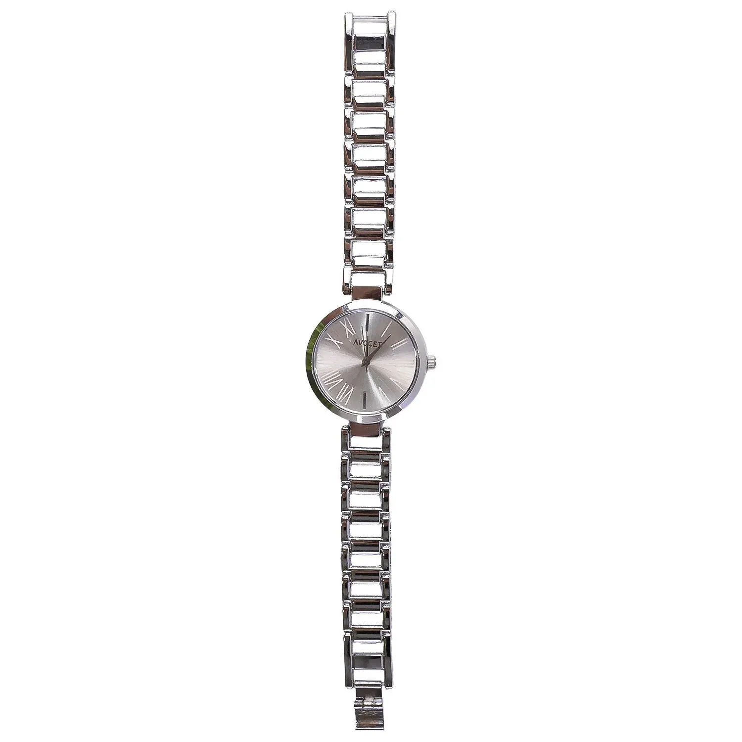 Minimal Silver Dial Women's Watch – Elegant & Versatile Accessory - Detailed Feature View 4