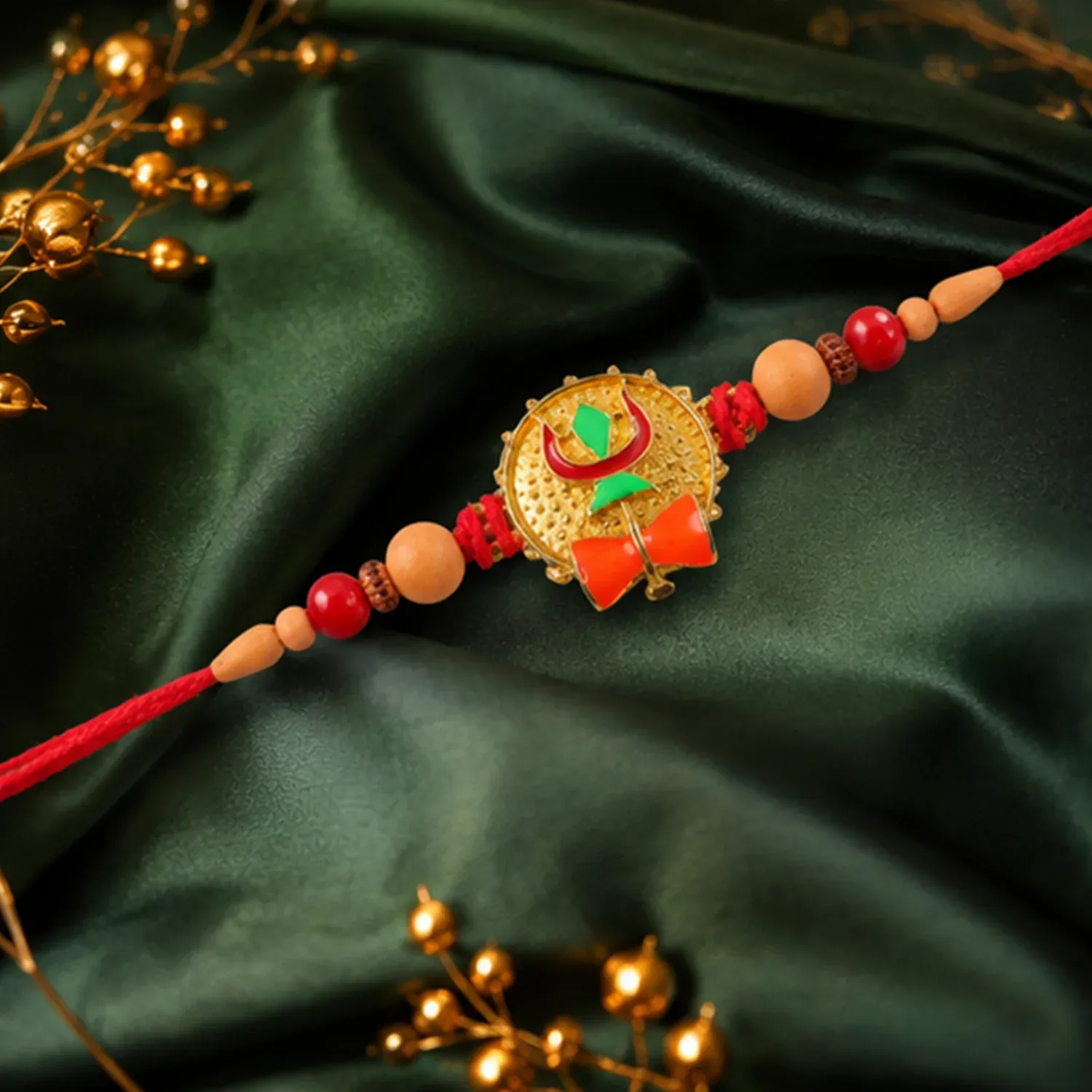 Rakhi – Traditional and Stylish Rakshabandhan Gift for Brothers - Detailed Feature View 1