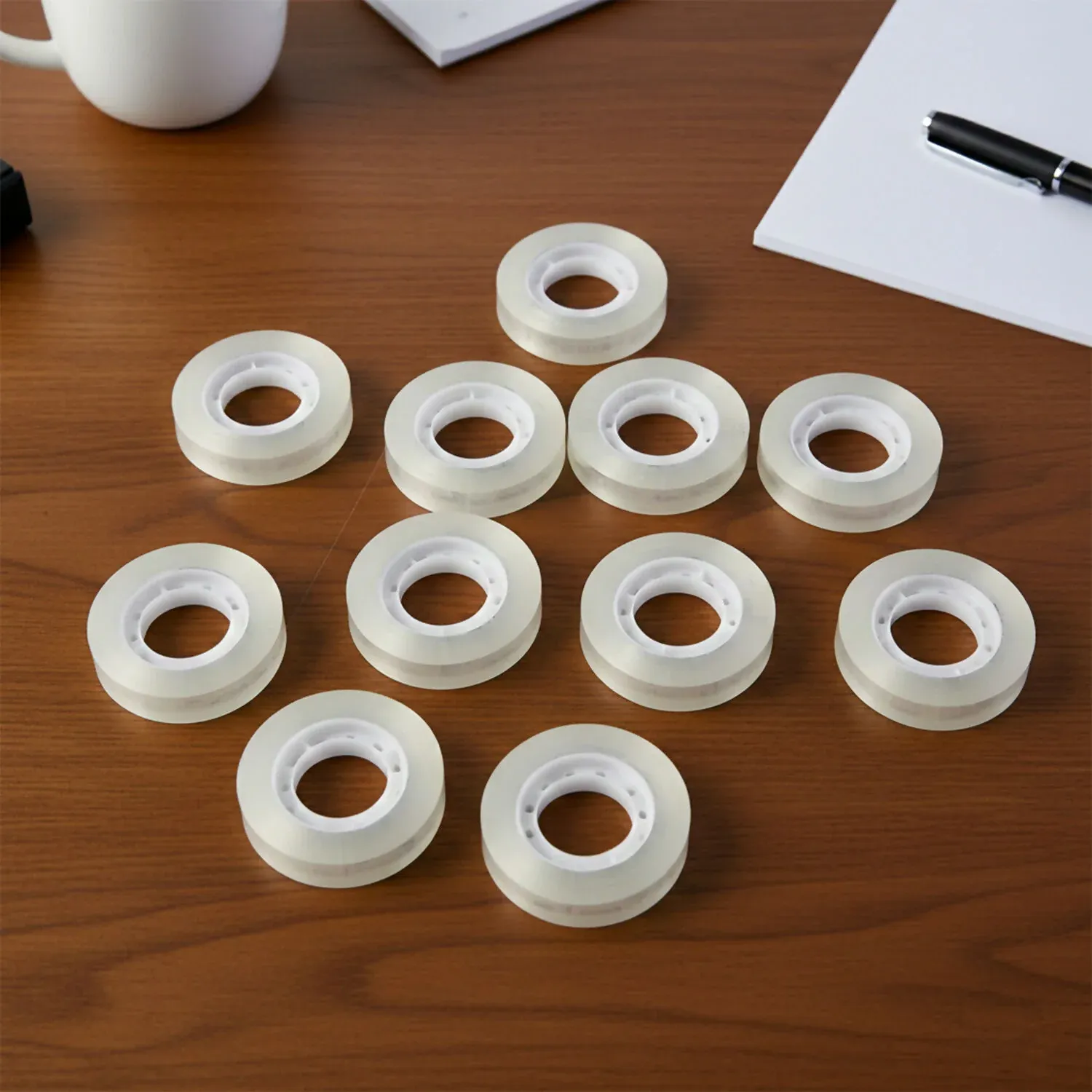 Crystal Clear Cello Tape – Strong Adhesive for Packing & Wrapping - Detailed Feature View 3