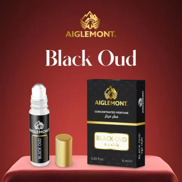 Black Oud Roll-on Attar – Alcohol-Free, Long Lasting 6ml