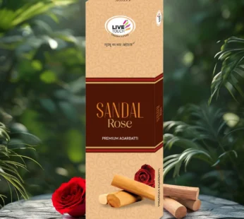 Sandal Rose Agarbatti – Premium Low Smoke Herbal Incense