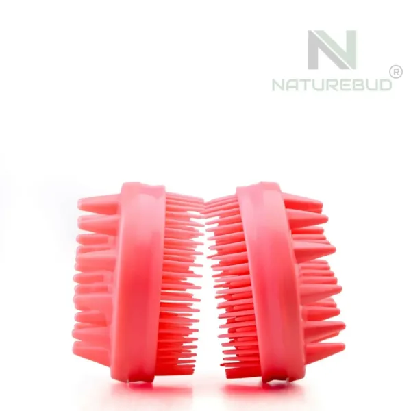 Hair Massager Brush – Dual-Sided Silicone for Scalp Care Pack of 2