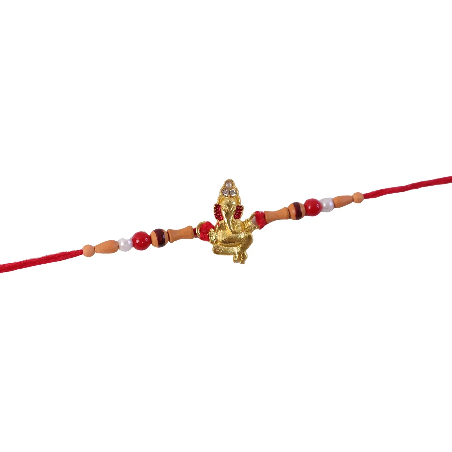 Traditional Rakhi for Brothers — Elegant & Handmade Design - Detailed Feature View 4