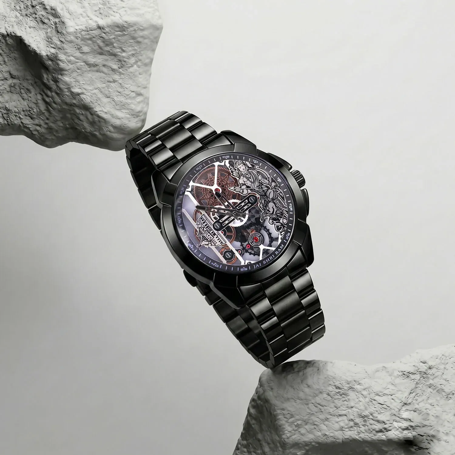 Premium Jai Shri Ram Analog Watch – Stylish Devotional Timepiece - Buy Online at Alikart
