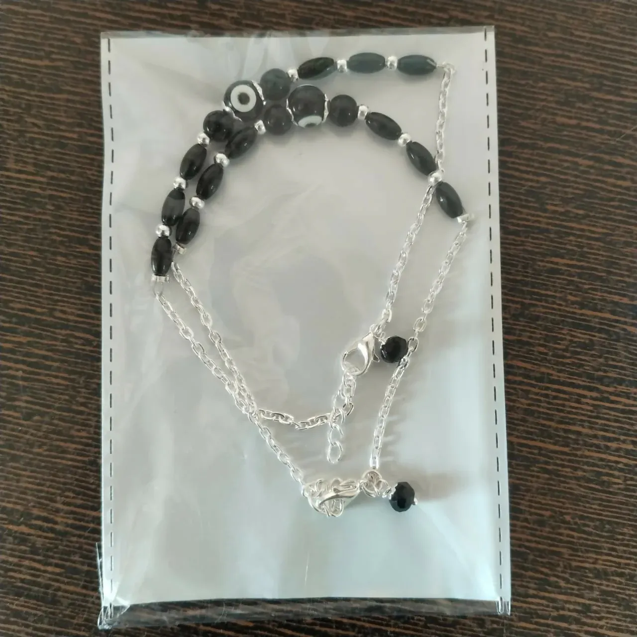 Evil Eye Anklet – Traditional Spiritual Protection Accessory - Detailed Feature View 3
