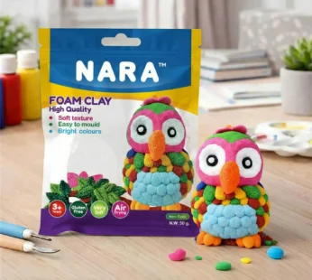 Soft Foam Modeling Clay – Easy to Mold, Safe & Non-Toxic for Kids