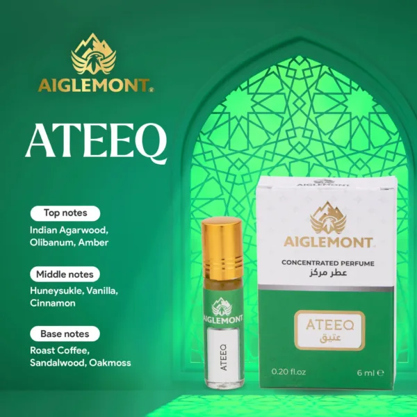 Alcohol Free Attar Roll-on – Long Lasting 6ml Fragrance