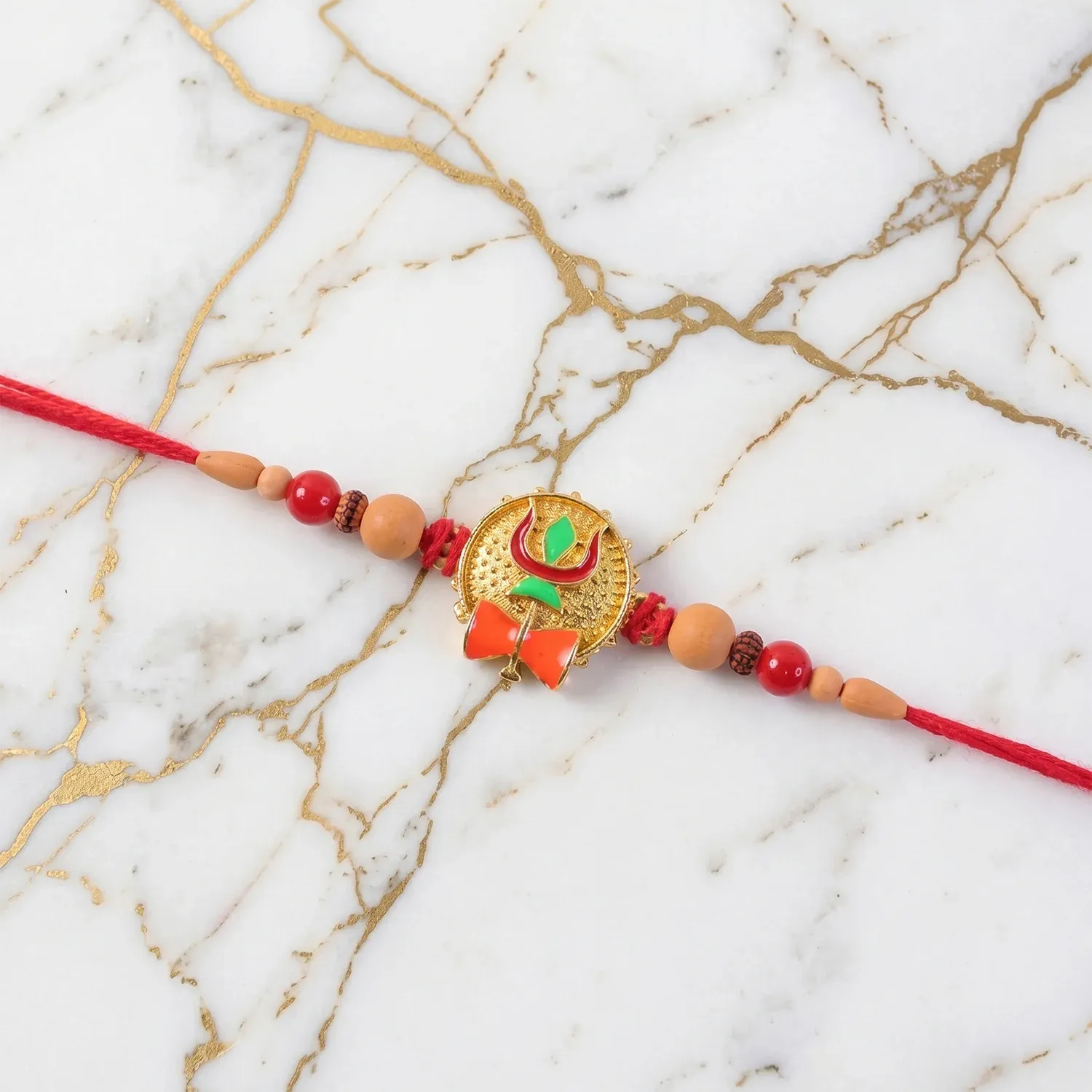 Rakhi – Traditional and Stylish Rakshabandhan Gift for Brothers - Detailed Feature View 5