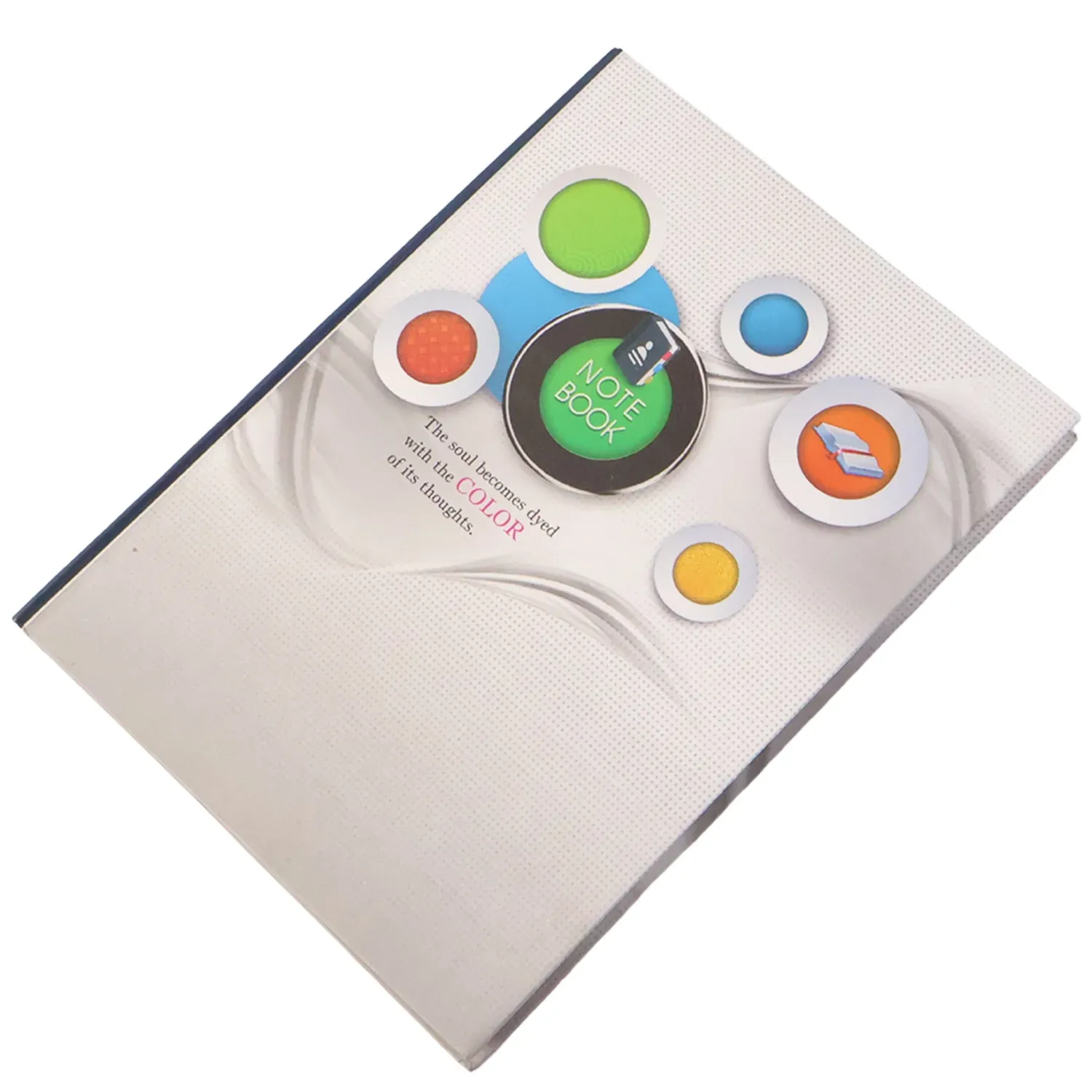 Hardbound Ruled Diary – Durable 100-Page Notebook 240x180mm - Detailed Feature View 4