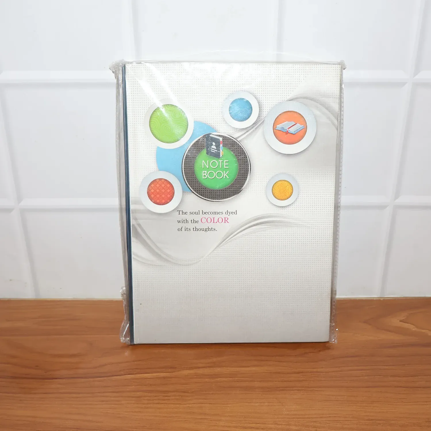 Hardbound Ruled Diary – Durable 100-Page Notebook 240x180mm - Detailed Feature View 7