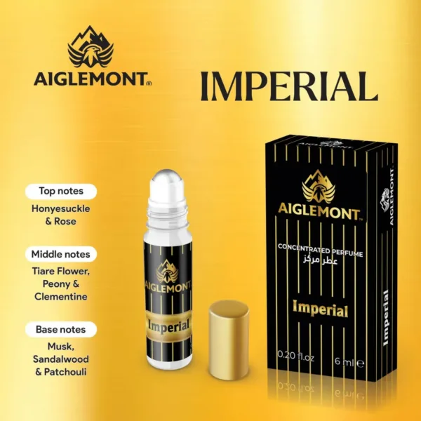 Imperial Attar – Alcohol-Free Long Lasting Roll-on Fragrance