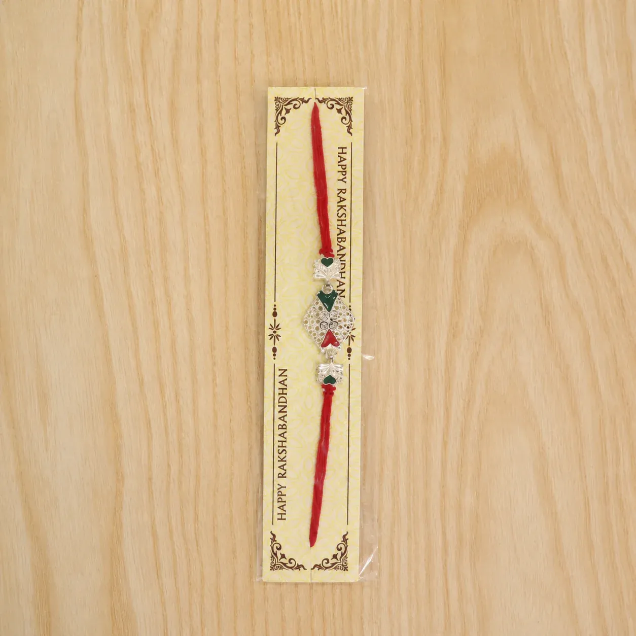 Rakhi – Traditional Indian Festive Thread for Raksha Bandhan - Detailed Feature View 5