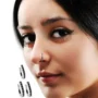 Premium Black Stone Nose Cuff – Non-Pierced Silver Clip-On Set of 3 - Buy Online at Alikart