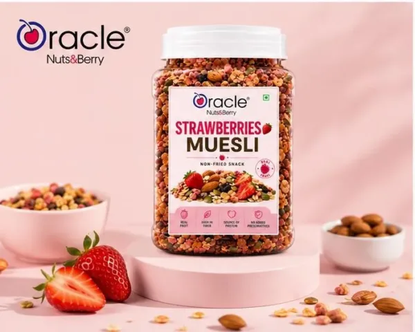 Order Healthy Strawberry Muesli – Fruity & Nutty Flavor