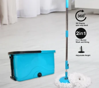 Spin Mop – Quick Floor Cleaning with Large Wheel Bucket | Pro Clean