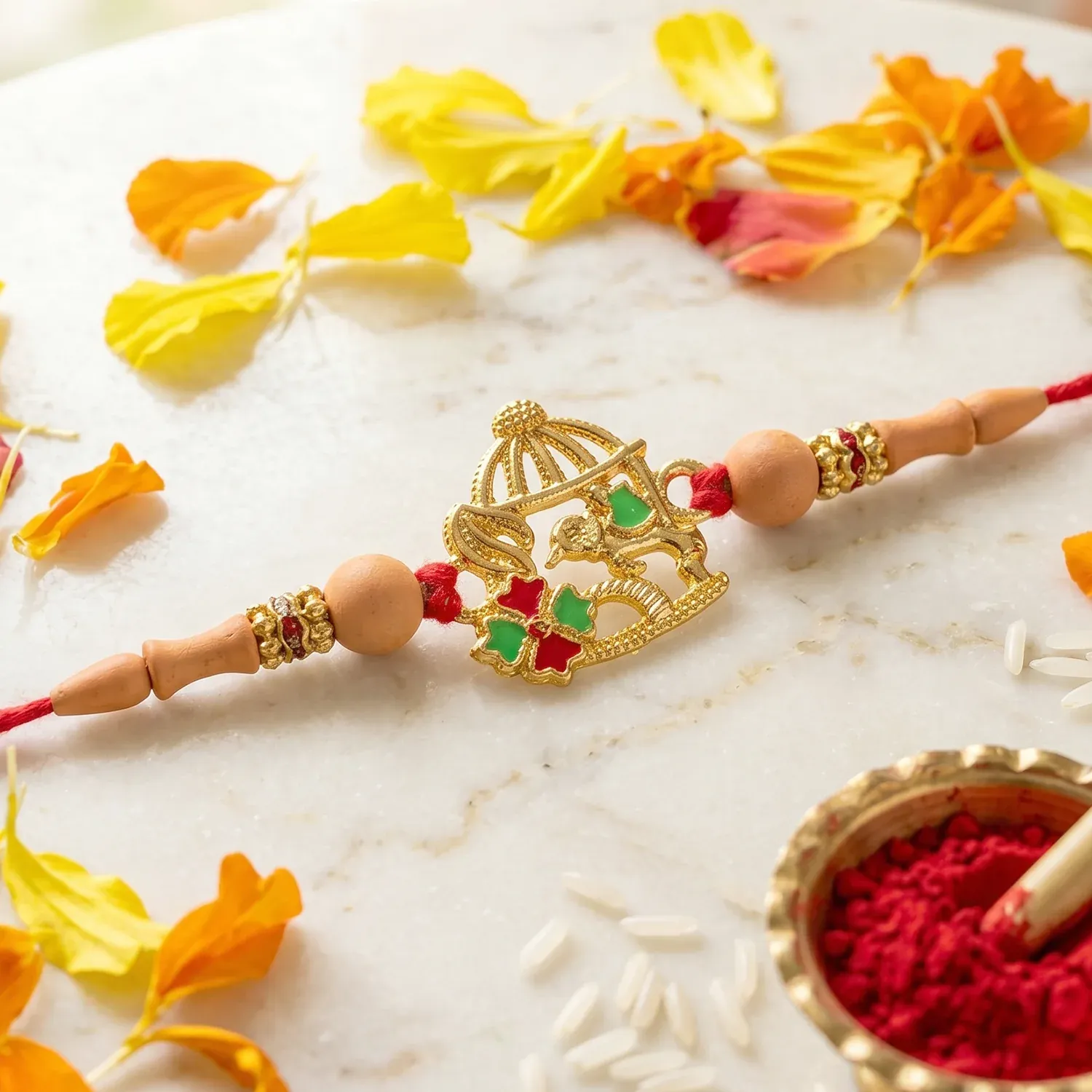 Rakhi – Traditional and Stylish for Raksha Bandhan Celebrations - Detailed Feature View 2