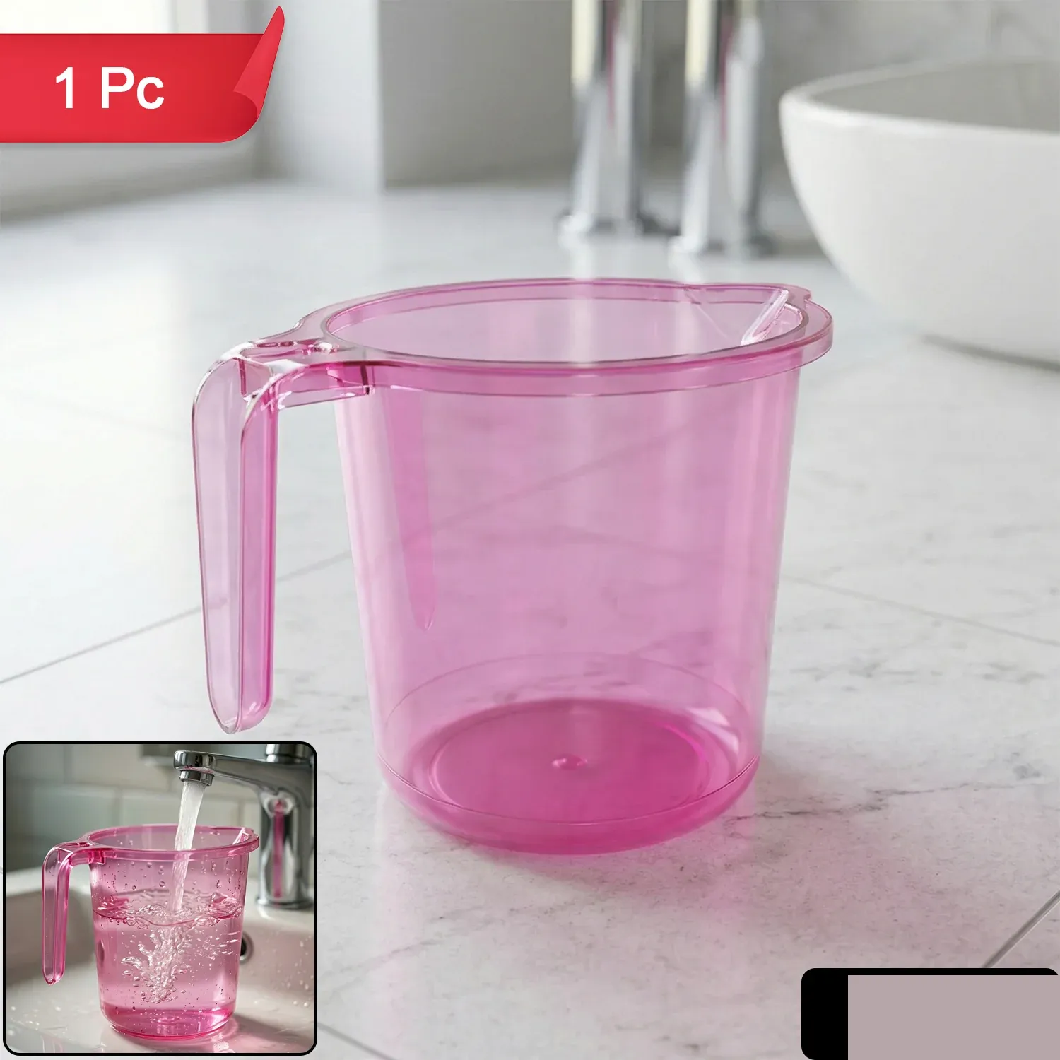 Plastic Bathroom Mug – Durable, BPA-Free & Stylish | Packorra - Detailed Feature View 1