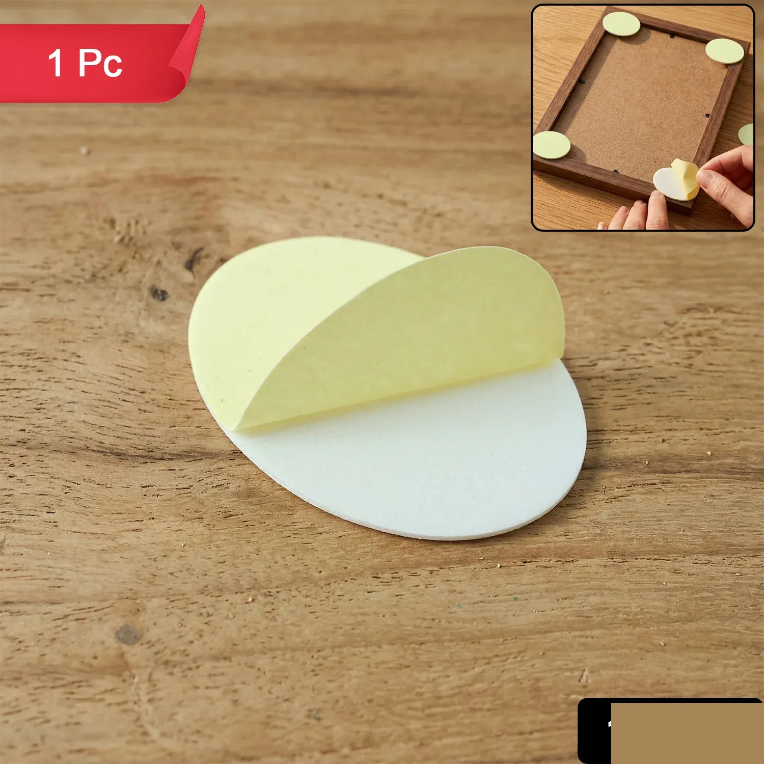 Premium Round Anti-Slip Furniture Pad, Strong Adhesive & Floor Protector - Buy Online at Alikart