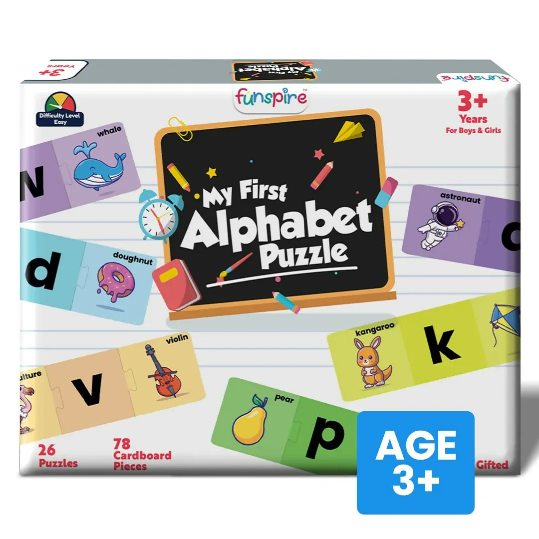 Alphabet Puzzle for Kids – Engaging Educational Toy for Ages 3+
