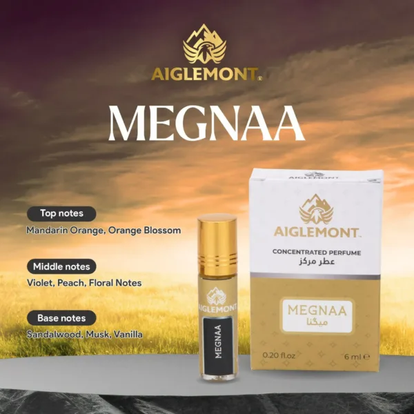 Megnaa 6ml Roll-On Attar – Alcohol-Free Long-Lasting Fragrance