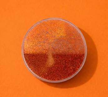 Red Glitter Resin Tea Coaster – Stylish Heat Resistant Protector