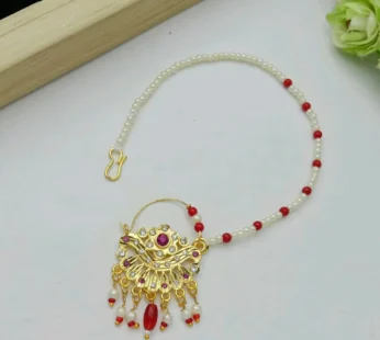 Rajputi Nath Gold Plated Necklace for Women – Traditional Indian Jewellery