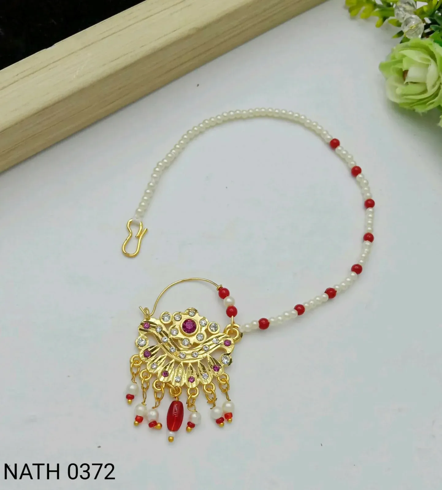 Premium Rajputi Nath Gold Plated Necklace for Women – Traditional Indian Jewellery - Buy Online at Alikart