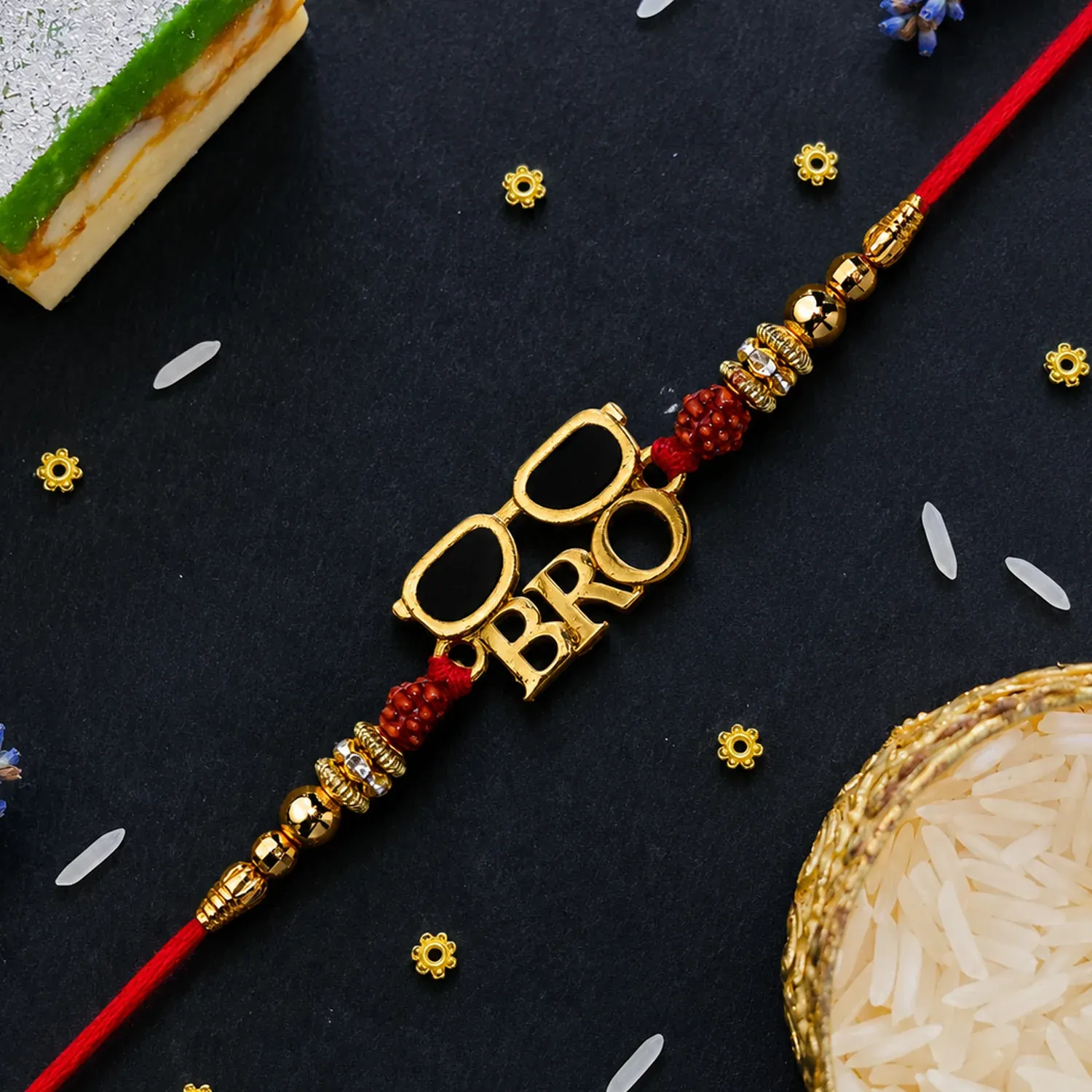 Premium Rakhi for Brother – Stylish & Traditional Sibling Gift - Buy Online at Alikart