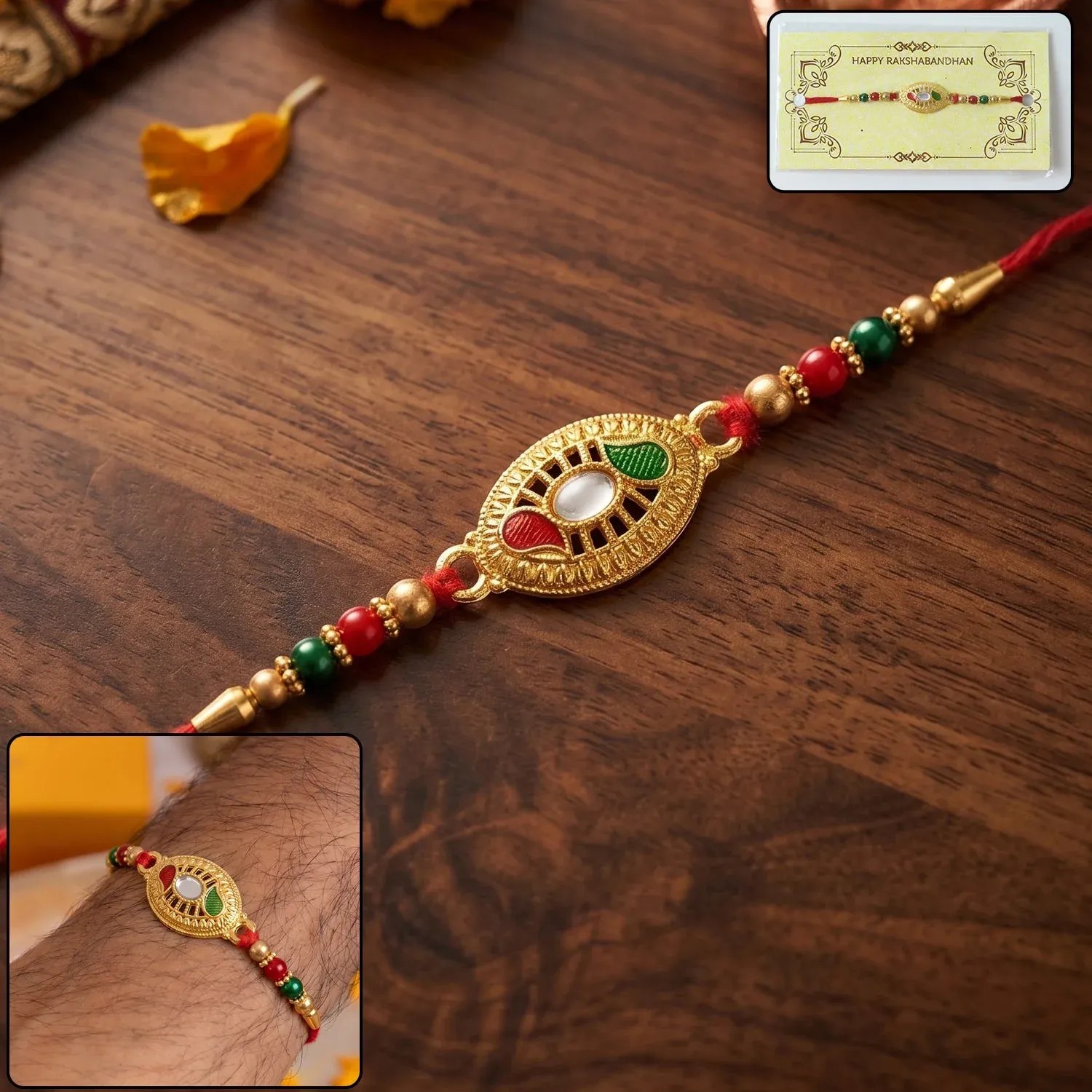 Premium Rakhi – Traditional & Stylish Festive Thread for Raksha Bandhan - Buy Online at Alikart
